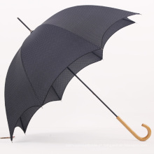 Manual abra madeira Handle Straight Umbrella (BD-38)